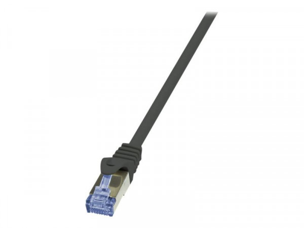 Logilink Patchkabel mit Cat7-Rohk. Primel. S/FTP schw 7,50m