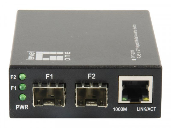 LevelOne Media Konverter GVT-2011 GE>SFP Switch