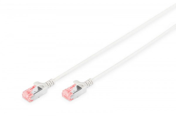 DIGITUS CAT 6 U/FTP Slim Patchkabel 10m grau