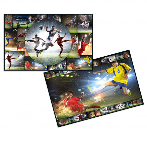 HERMA Schreibunterlage Karton Fußball 55x35