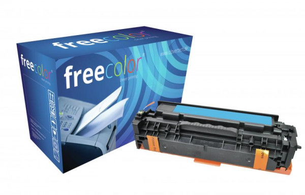 Toner NTR f. HP CLJ Pro 300/400 cy CE411A comp. Freecolor