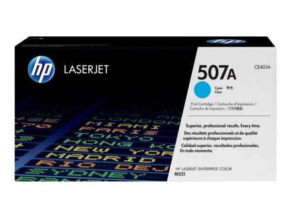 HP 507A Cyan LaserJet Tonerpatrone