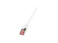 LogiLink CAT6 S/FTP Patchkabel AWG27 PIMF weiß 10m