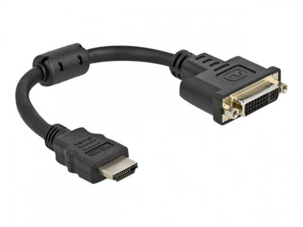 DELOCK Adapter HDMI St > DVI 24+5 Bu 4K 30Hz 0,20m