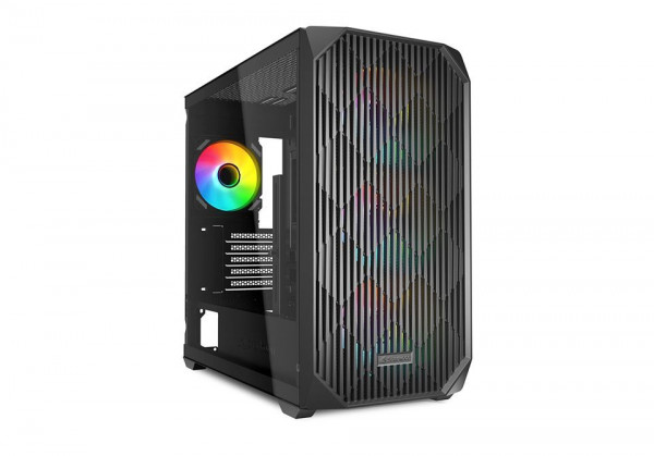 Sharkoon Gehäuse MK3 RGB Micro-ATX 1xGlas schwa