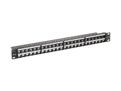 Equip Patchpanel 48x RJ45 Cat6 19" 1HE Keystone 