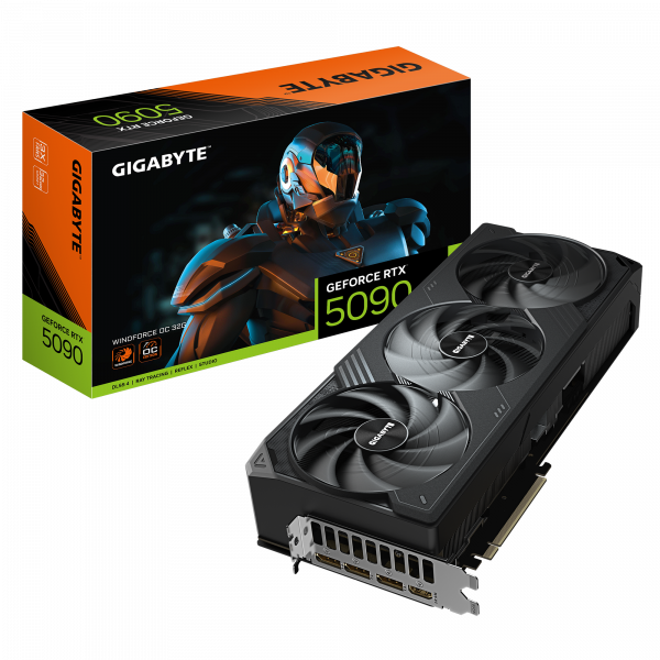 Gigabyte RTX5090 Windforce OC 32GB GDDR7 HDMI 3xDP