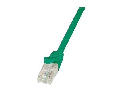LogiLink Patchkabel CAT5e U/UTP AWG26/7 0,50m grün