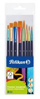 Pelikan Schulpinselset Premium PI8/PB 8 Stück