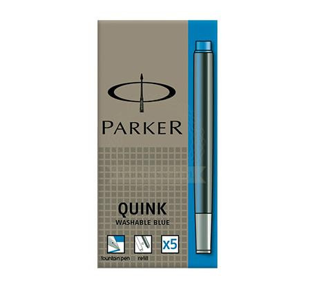 PARKER Tintenpatrone QUINK Königsblau 5 Stück