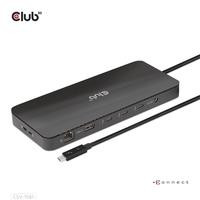 Club3D Thunderbolt4 11-in-1 HUB > 3xThunderbolt/3xUSB