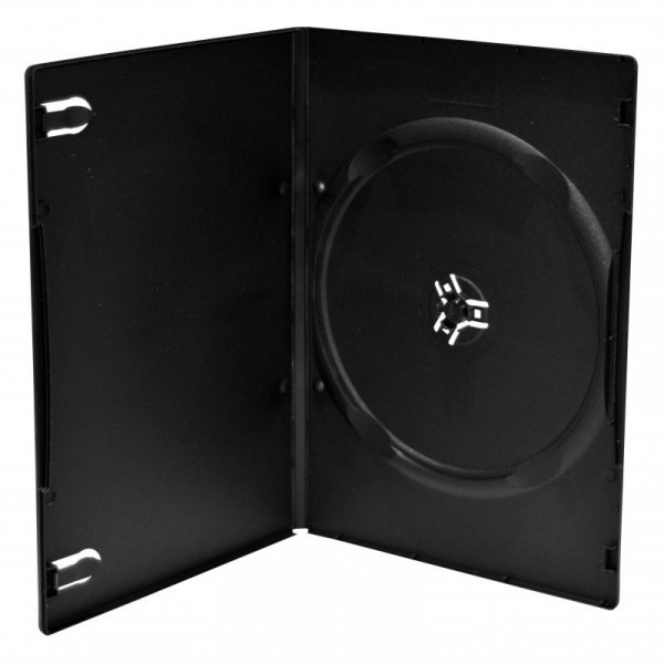 MediaRange DVD Leerbox 100pcs Single Slim schwarz