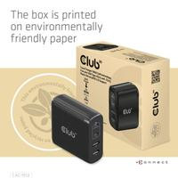 Club3D Ladegerät 2xUSB Typ C, 2xUSB Typ A, PD 100W