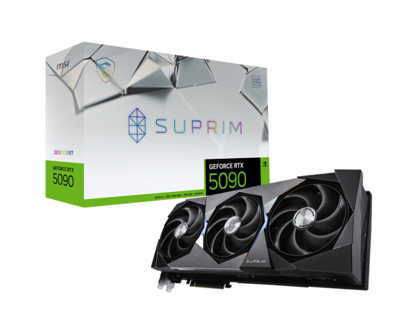 MSI RTX5090 SUPRIM SOC 32GB GDDR7 HDMI 3xDP