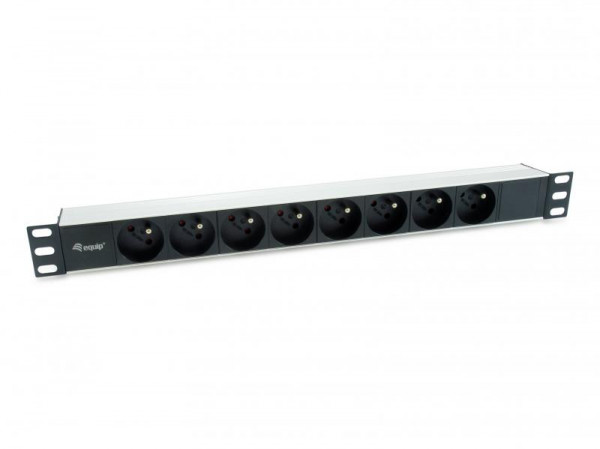 Equip Steckdosenleiste 19"(1HE)8fach CEE7/7 1,8m Kabl.(Fr)si