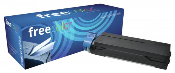 Toner Oki MB461 black 44574802 comp. Freecolor
