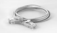 Wantec Patchkabel UTP CAT6a d=2,8mm 0,20m weiß