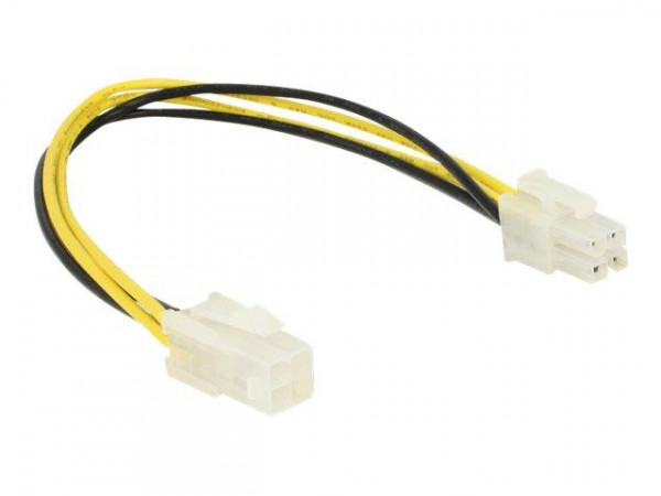 Stromkabel Delock P4 4pol -> P4 4pol St/Bu 0.30m