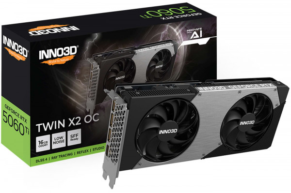 Inno3D RTX5060 TI Twin X2 OC 16GB GDDR7 HDMI 3xDP