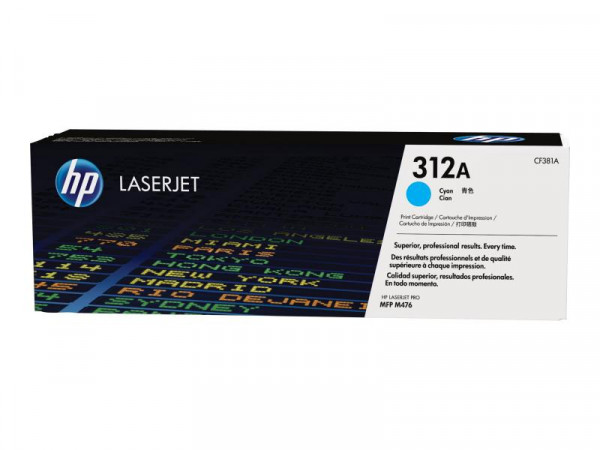 Toner HP CF381A cyan CF381A