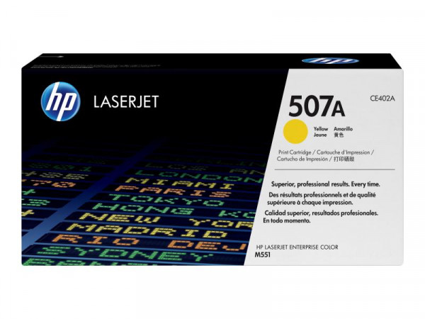 HP 507A Gelb LaserJet Tonerpatrone