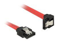 SATA-Kabel Delock SATA III -> SATA down St/St 0.50m rot Clip