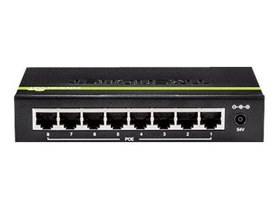 TRENDnet Switch 8-Port Gbit PoE+ 61W