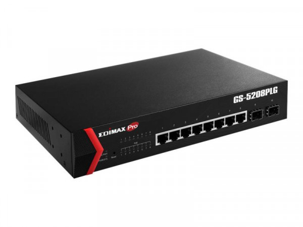 Switch EDIMAX Pro 8x GE GS-5208PLG V2 (POE)