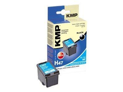 KMP Patrone HP CC654AE Nr.901XL black 700 S. H47 refilled