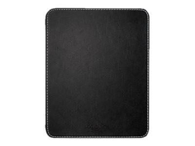 LogiLink Mauspad Leder Design schwarz