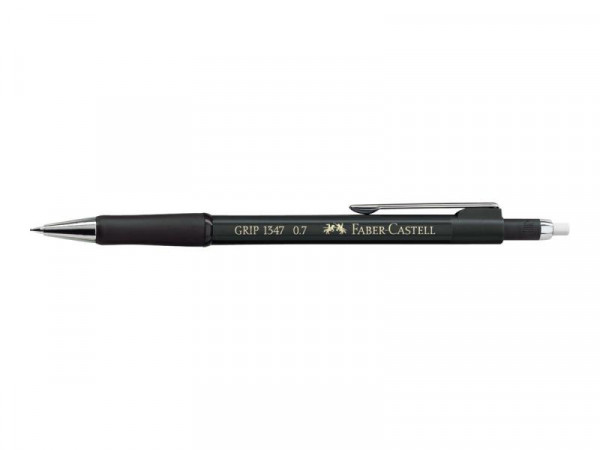 FABER-CASTELL Druckbleistift Grip 1347 0,7 mm schwarz