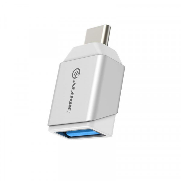Alogic Adapter Ultra Mini USB-C to USB-A silber