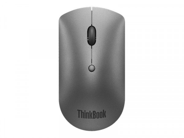 Lenovo Maus wireless - ThinkBook Bluetooth Silent Mouse Silb