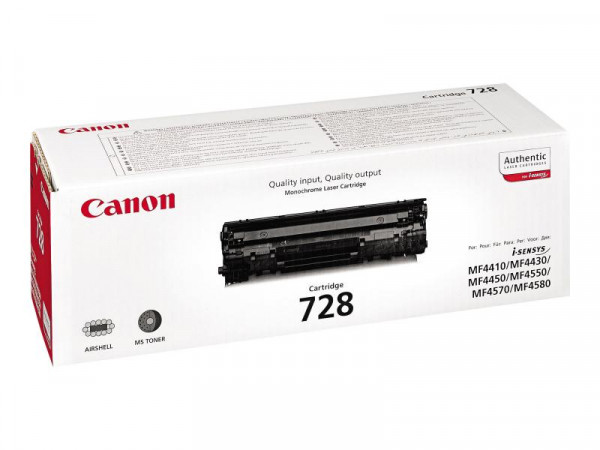 Toner Canon 728 black 2100 Seiten