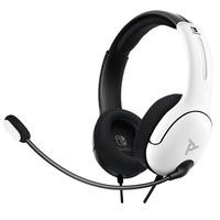 PDP Headset LVL40 Stereo Schwarz/Weiß für Nintendo Switch
