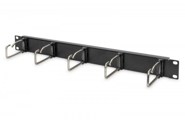 DIGITUS Kabelrangierpanel mit Stahlbügeln 19"-Schränke, 1HE
