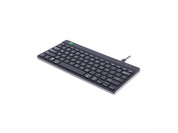 R-Go Tastatur Compact Break US-Layout schwarz