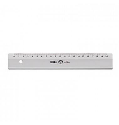 M+R Lineal breit 20cm rauchgrau 10 Stück