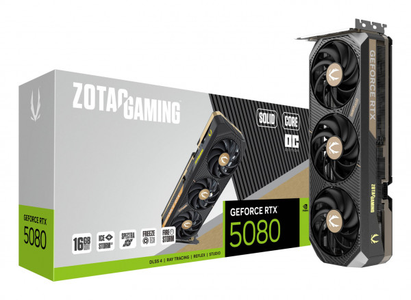 Zotac RTX 5080 Solid Core OC 16GB GDDR7 HDMI 3xDP
