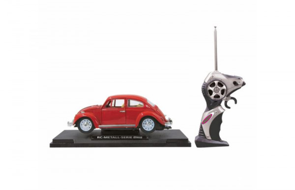 Jamara VW Käfer 1:18 RC Die Cast Rot 27MHz 8+