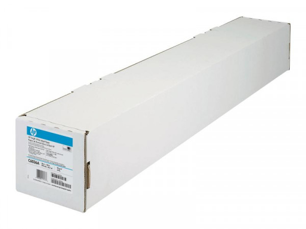 Fotopapier HP Rolle matt hochweiß 91,4x45,7 90g/m C6036A A0
