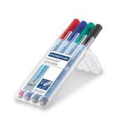 STAEDTLER Folienstift Lumocolor correct F 4ST
