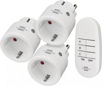 Brennenstuhl Funkschaltset MINI 4-teilig 2300W