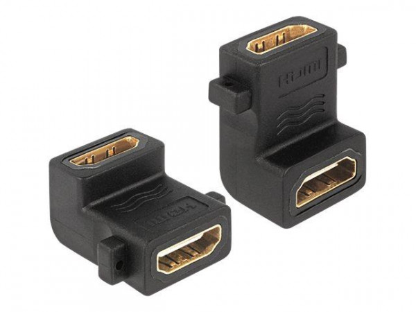 HDMI Adapter Delock A -> A Bu/Bu 90° unten
