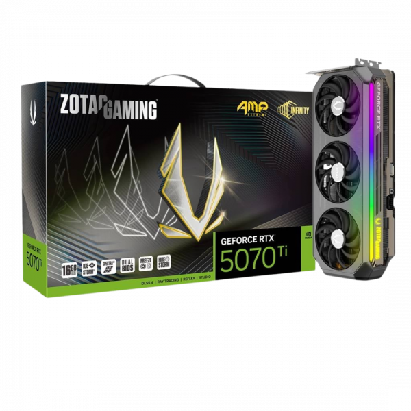 Zotac RTX 5070 TI AMP Extreme Infinity 16GB GDDR7 HDMI 3xDP