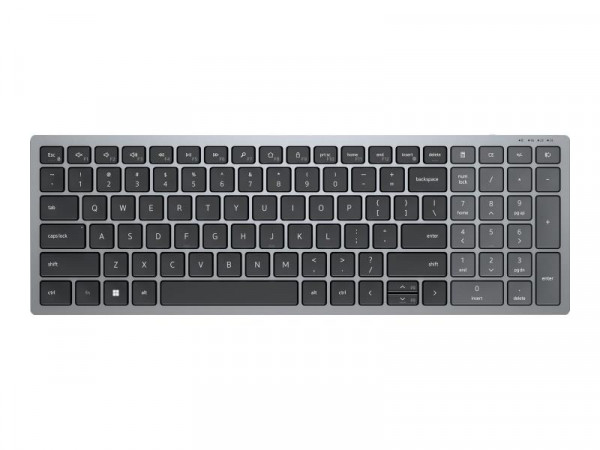Dell KB740 Tastatur kabellos 2.4 GHz QWERTZ Titan Gray