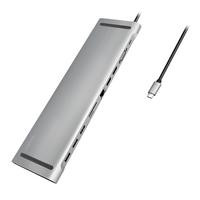LogiLink Dockingstation USB 3.2, 2x HDMI 11-Port, PD5, schw.