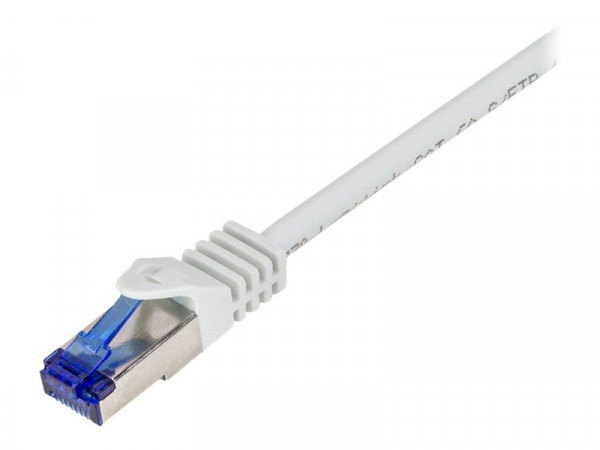 Logilink Patchkabel Ultraflex, Cat.6A, S/FTP, grau, 5 m