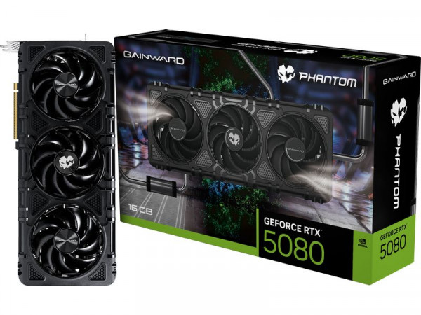 Gainward RTX5080 Phantom 16GB GDDR7 HDMI 3xDP