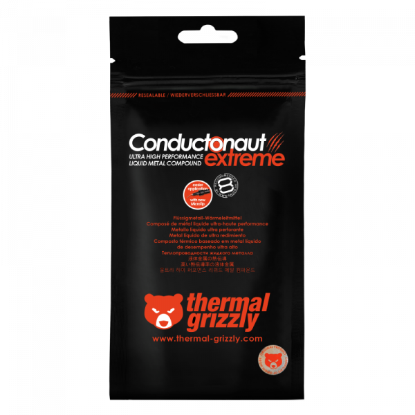 Flüssigmetall Thermal Grizzly Conductonaut extreme - 5 g